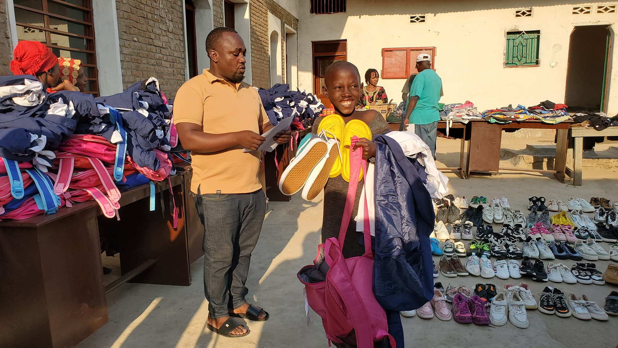 Clothing & shoes for the children